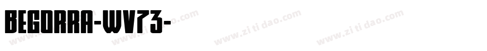 Begorra-wV73字体转换