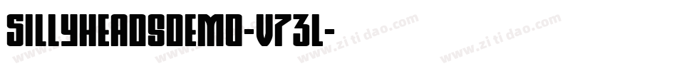Sillyheadsdemo-v73L字体转换