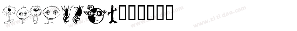 blckster字体转换