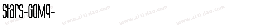 Stars-GoMq字体转换