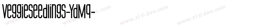 VeggieSeedlings-YdMq字体转换