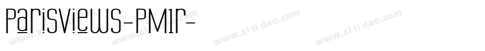 Parisviews-PM1r字体转换 Parisviews-PM1r字体转换