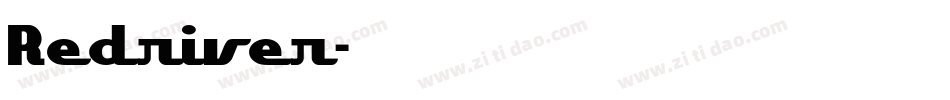 Redriver字体转换