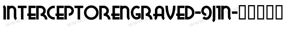 InterceptorEngraved-9j1n字体转换