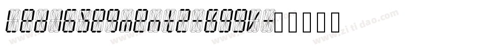 Led16Segment2-B99V字体转换
