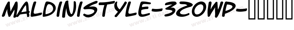 MaldiniStyle-3zOwp字体转换 MaldiniStyle-3zOwp字体转换