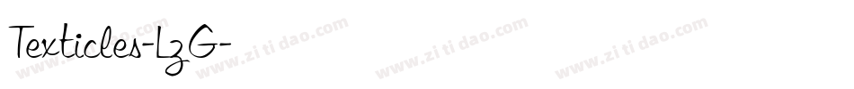 Texticles-LzG字体转换