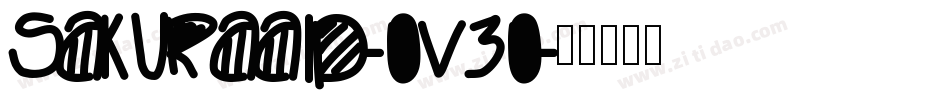 Sakuraalp-ov3o字体转换 Sakuraalp-ov3o字体转换