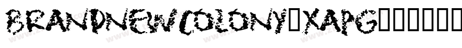 BrandNewColony-XaPG字体转换