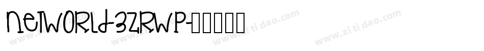 Networld-3zRwp字体转换