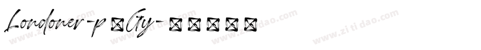 Londoner-p1Gy字体转换
