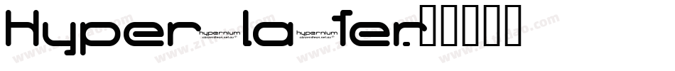 Hyperblaster字体转换