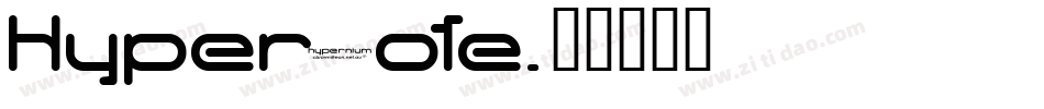 Hyperbote字体转换