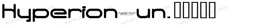 Hyperionsun字体转换