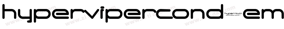 hypervipercondsemital字体转换