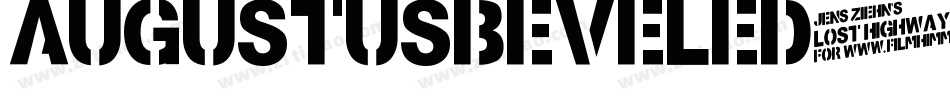 Augustusbeveled-YOvj字体转换
