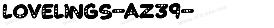 Lovelings-aZ39字体转换