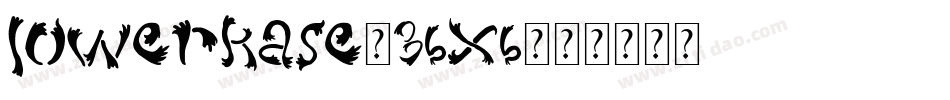 Lowerkase-36X6字体转换