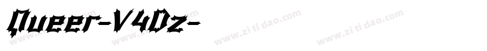 Queer-V4Dz字体转换