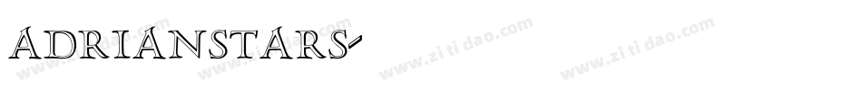 adrianstars字体转换