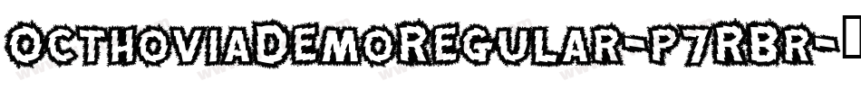 OcthoviaDemoRegular-p7RBr字体转换