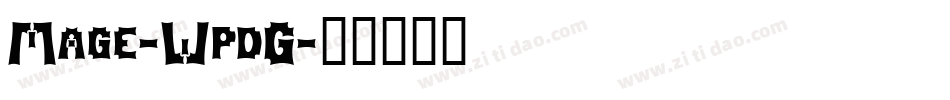 Mage-WpdG字体转换