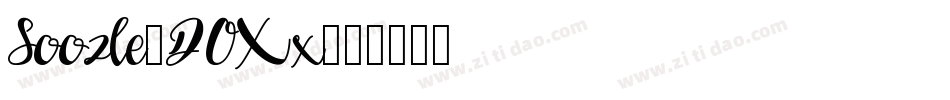 Soozle-DOXx字体转换