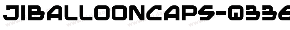 JiBalloonCaps-q336字体转换