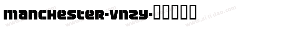 Manchester-vn2y字体转换