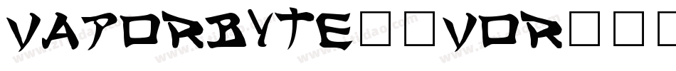 Vaporbyte-0vOr字体转换