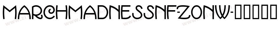 Marchmadnessnf-z0nw字体转换