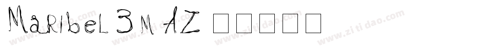 Maribel-3mAZ字体转换