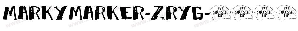 Markymarker-zryG字体转换