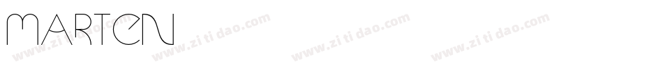 Marten字体转换