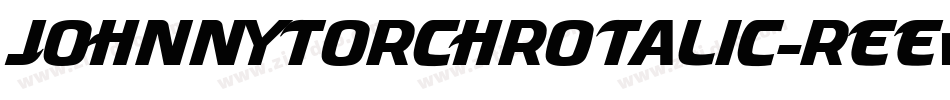 JohnnyTorchRotalic-REeW字体转换