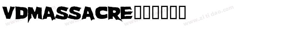 VDMassacre字体转换