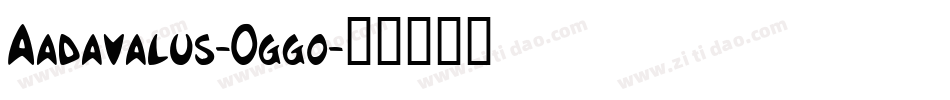 Aadavalus-0ggo字体转换