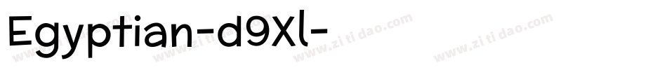 Egyptian-d9Xl字体转换
