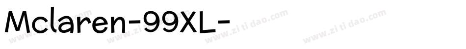 Mclaren-99XL字体转换