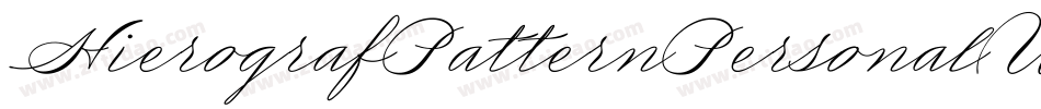 HierografPatternPersonalUse-26eW字体转换 HierografPatternPersonalUse-26eW字体转换