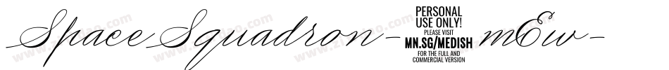 SpaceSquadron-2mEw字体转换