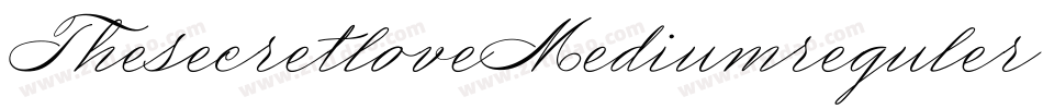 ThesecretloveMediumreguler-lgxEw字体转换