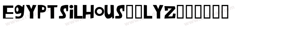 Egyptsilhous-3lYZ字体转换
