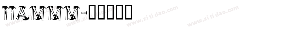HAMMM字体转换