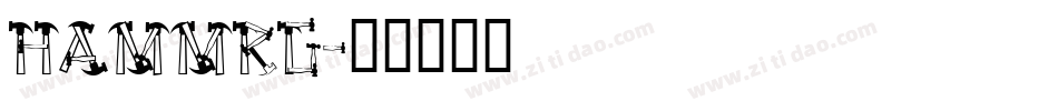 HAMMRG字体转换