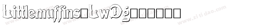 Littlemuffins-LwDg字体转换