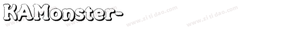 KAMonster字体转换