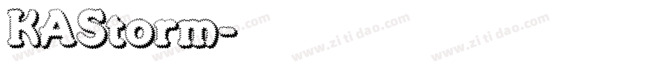KAStorm字体转换