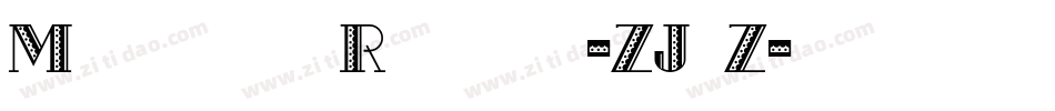 ManaspaceRegular-ZJwZ字体转换