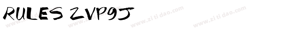 Rules-ZVp9J字体转换
